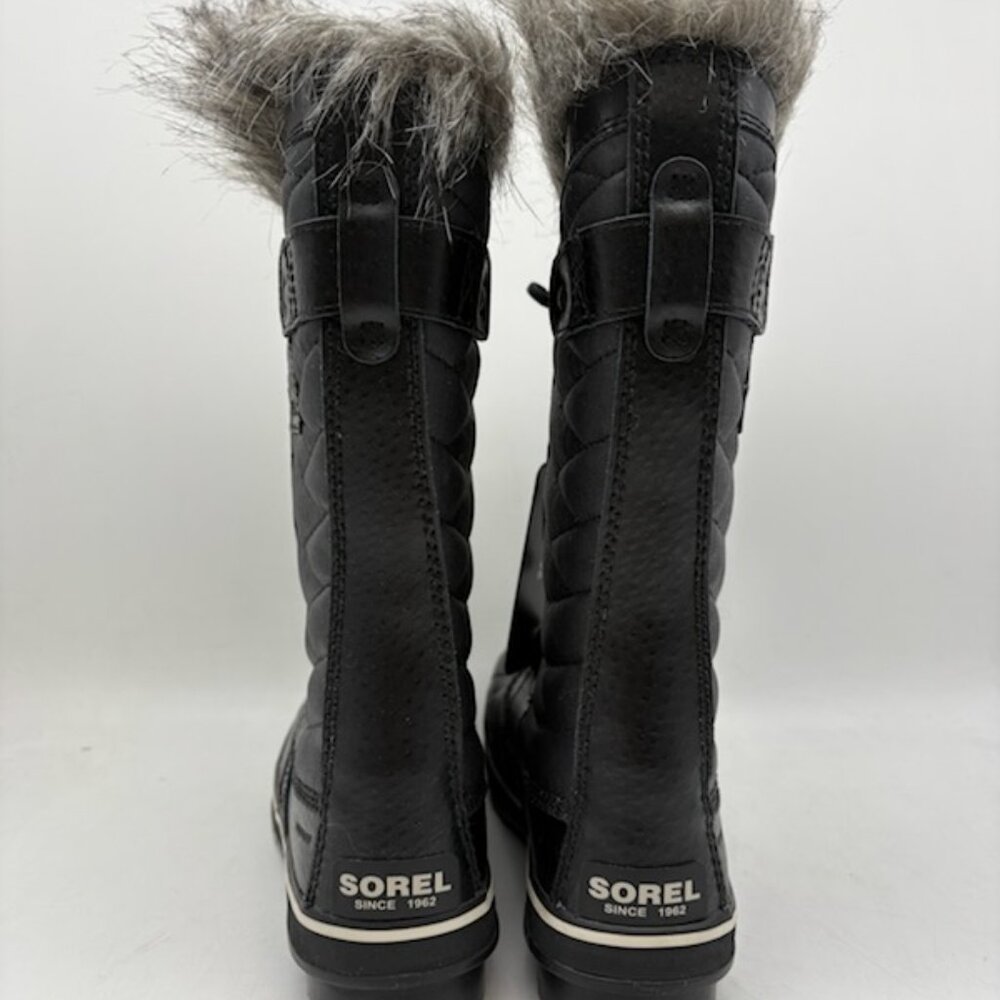 SOREL TOFINO Ⅱ WATERPROOF BOOTS BLACK / STONE US WOMEN'S SIZE 5 - Picture 3 of 7